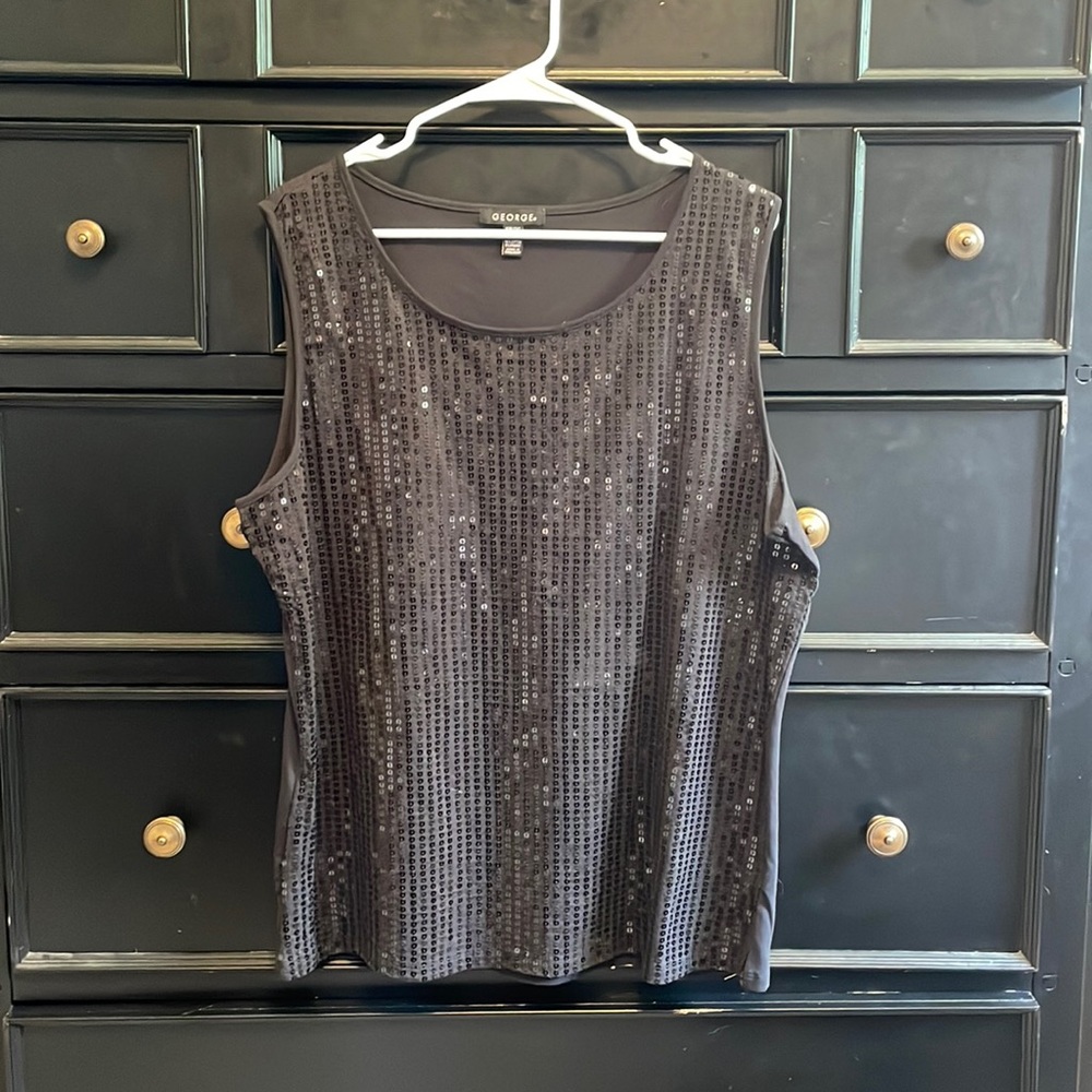 Sequin Tank Top - XXL